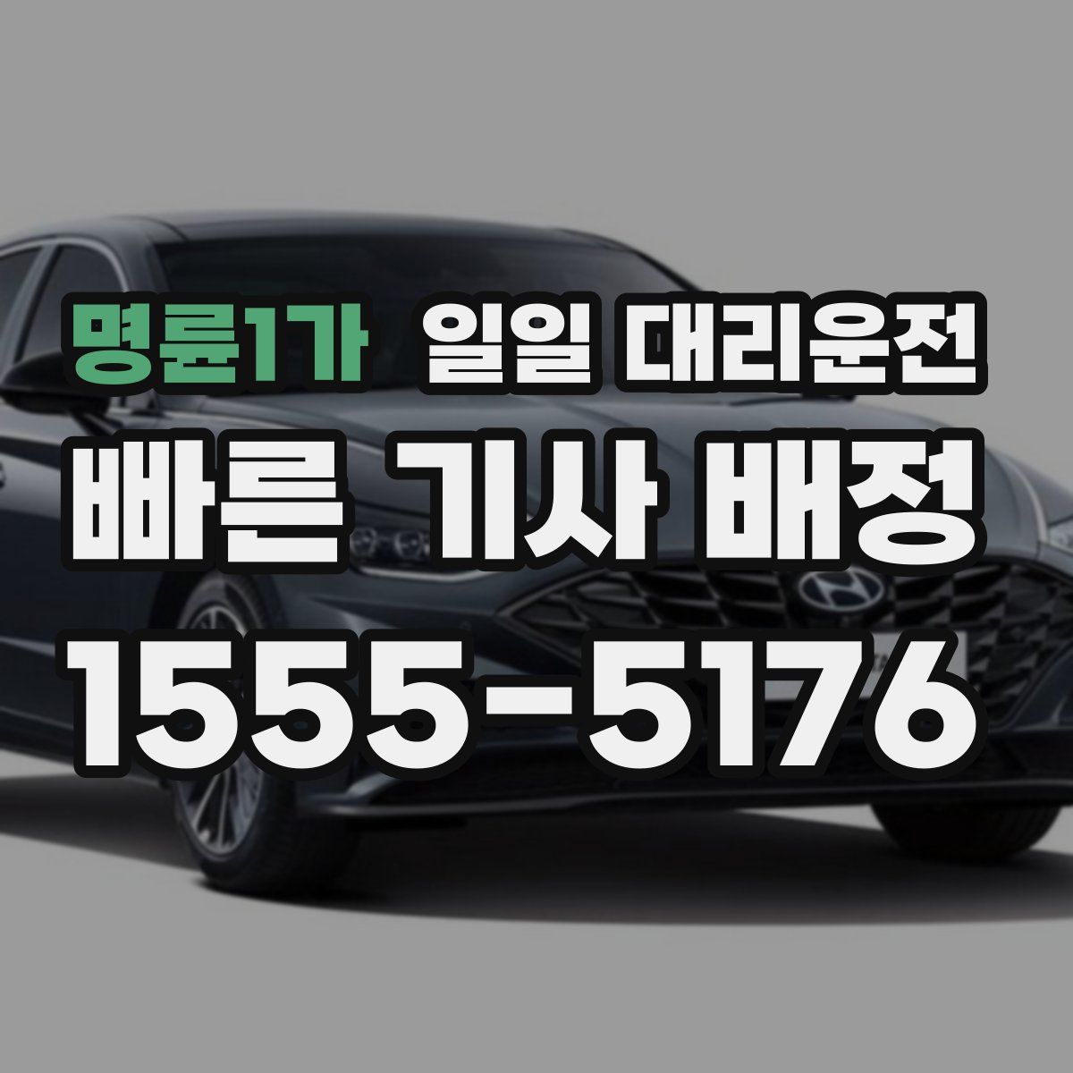 명륜1가 일일 대리운전