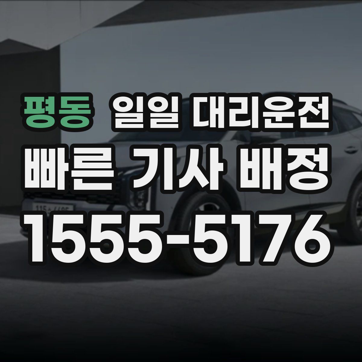 평동 일일 대리운전