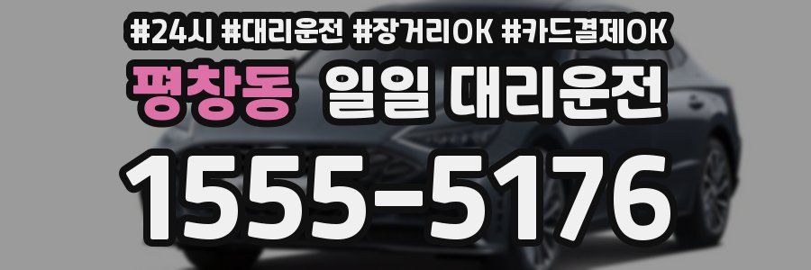 평창동 일일 대리운전