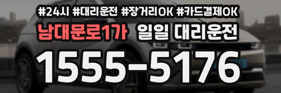 남대문로1가 일일 대리운전