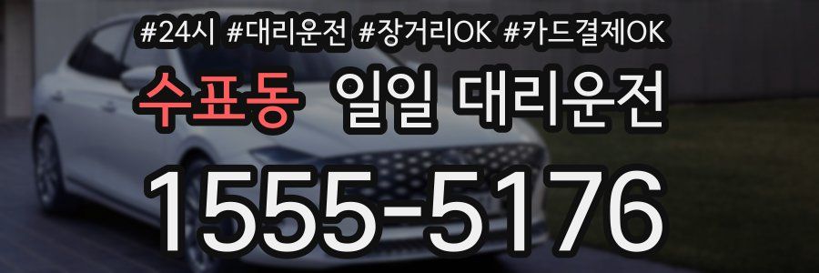 수표동 일일 대리운전