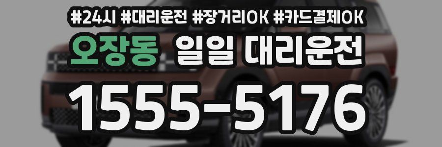 오장동 일일 대리운전