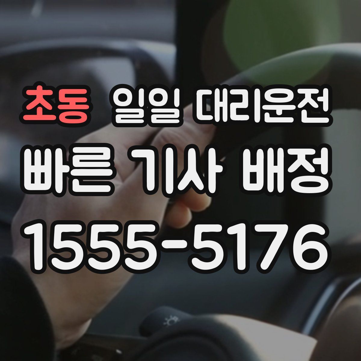 초동 일일 대리운전