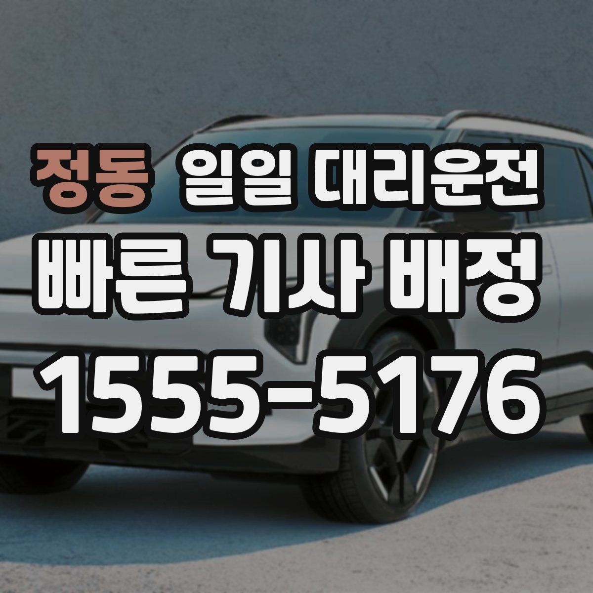 정동 일일 대리운전