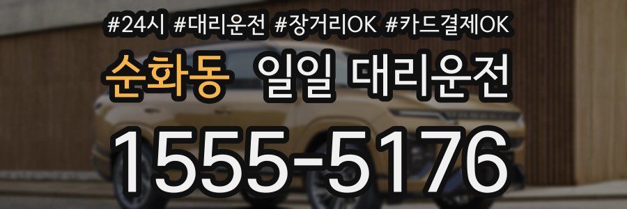 순화동 일일 대리운전
