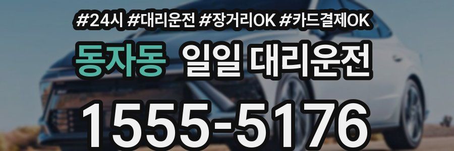 동자동 일일 대리운전