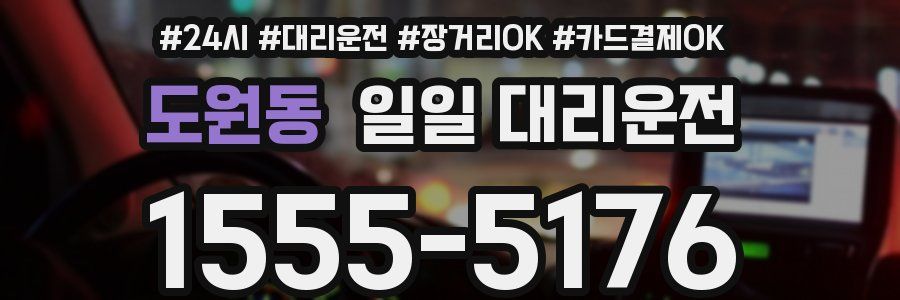 도원동 일일 대리운전