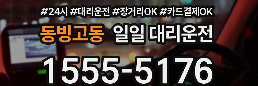 동빙고동 일일 대리운전