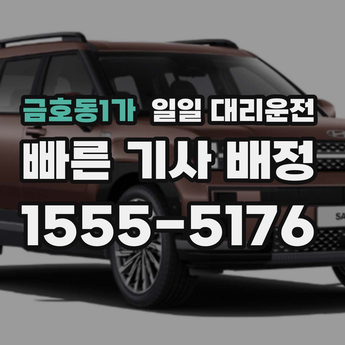 금호동1가 일일 대리운전