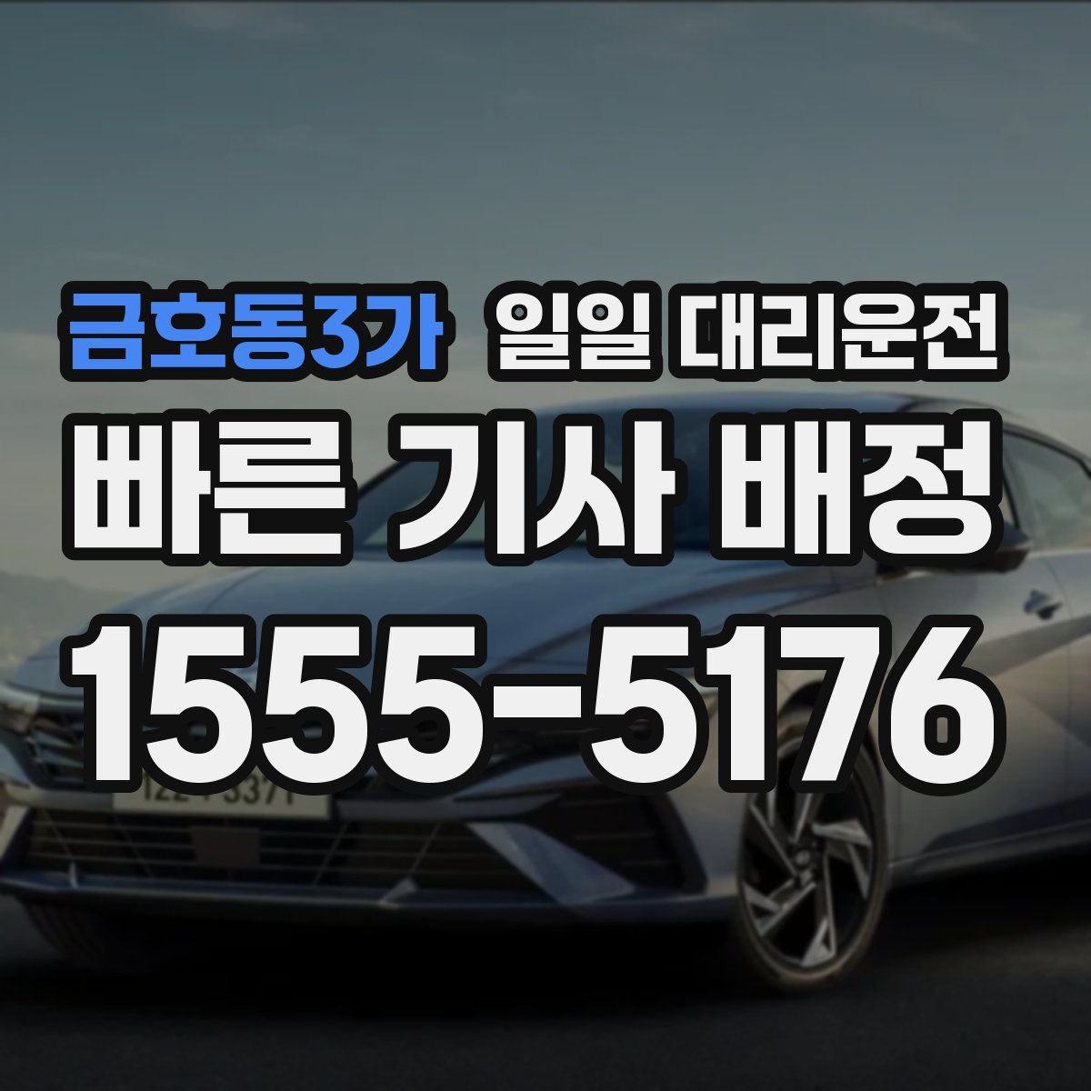 금호동3가 일일 대리운전