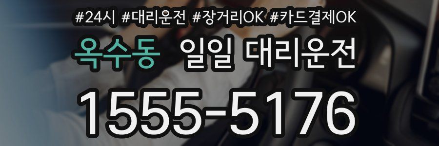 옥수동 일일 대리운전