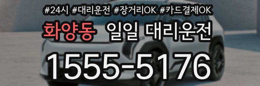 화양동 일일 대리운전