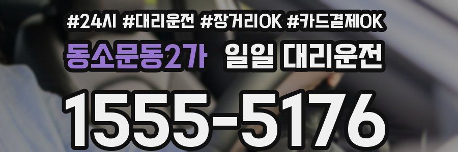 동소문동2가 일일 대리운전