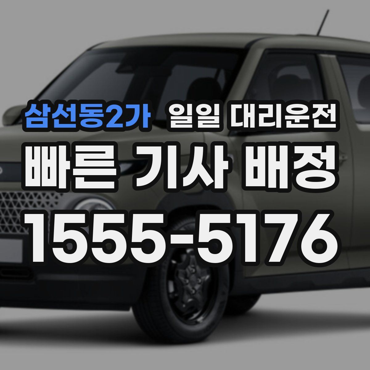 삼선동2가 일일 대리운전