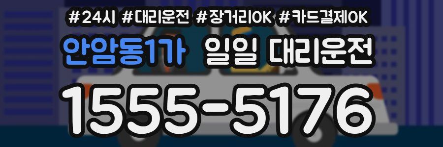 안암동1가 일일 대리운전
