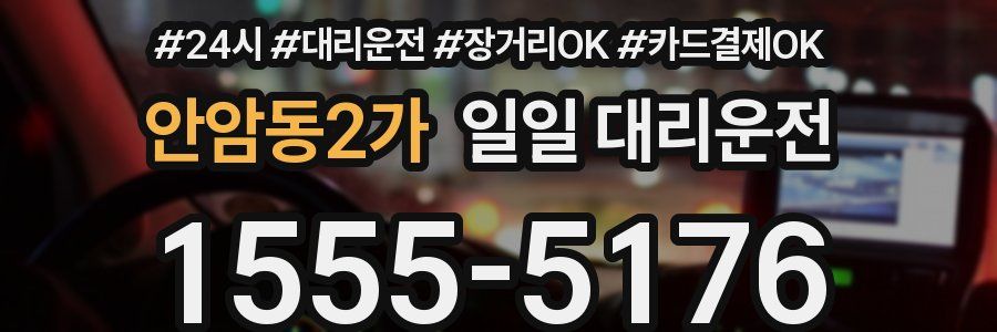 안암동2가 일일 대리운전