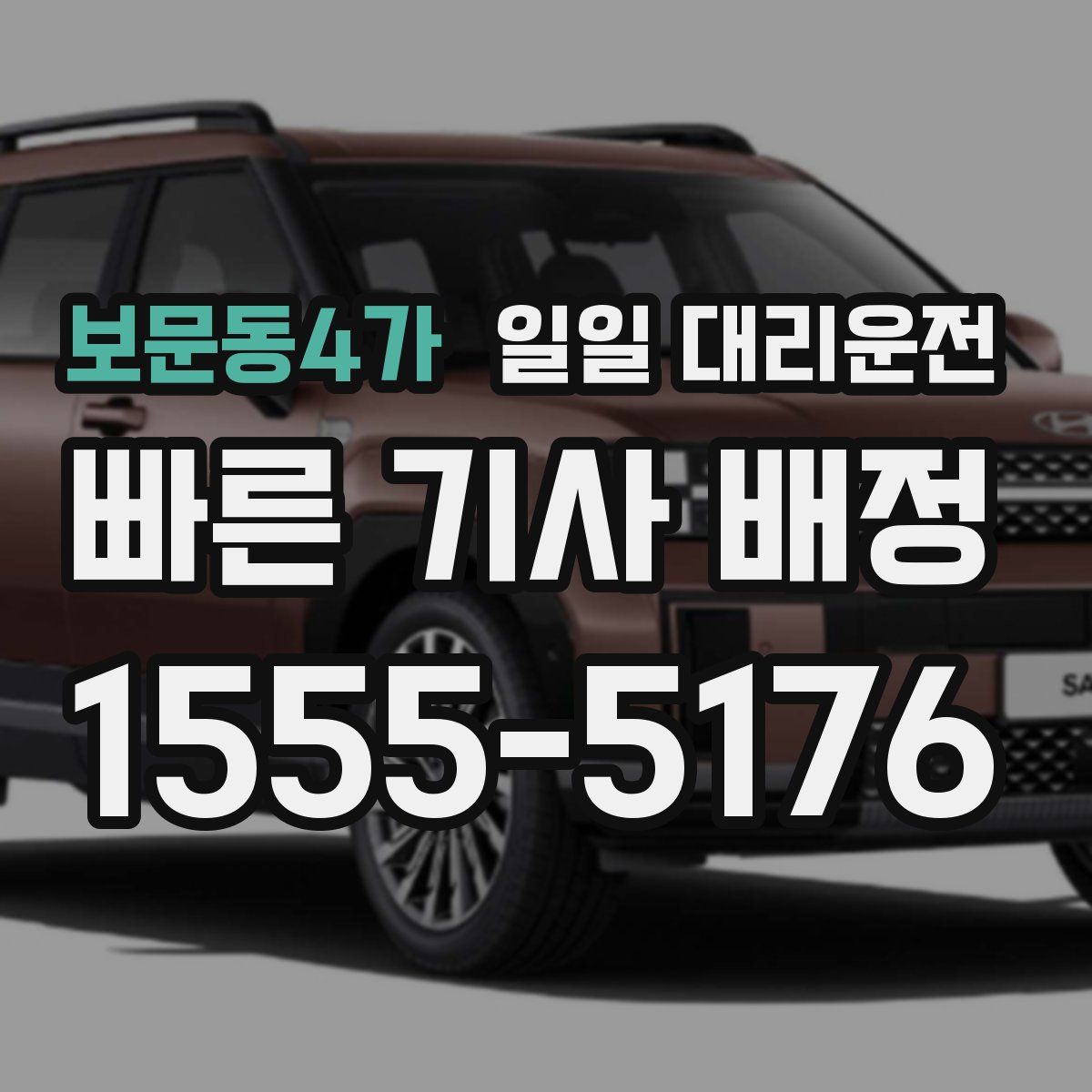 보문동4가 일일 대리운전