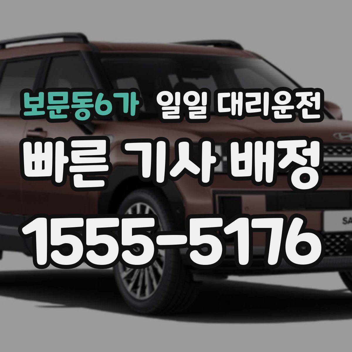 보문동6가 일일 대리운전