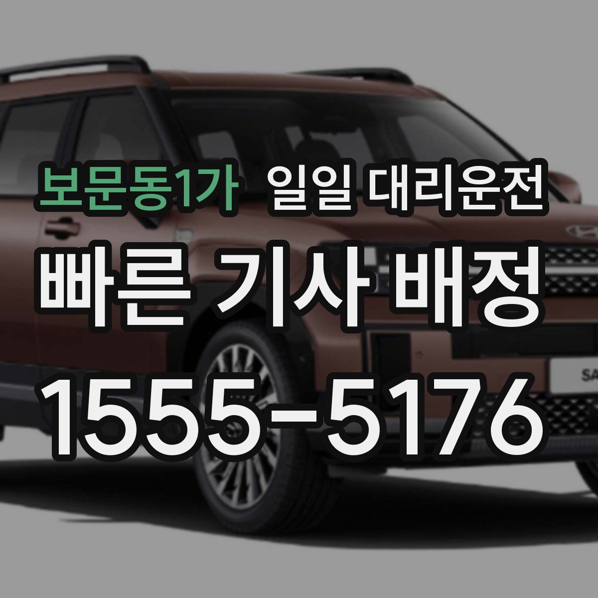 보문동1가 일일 대리운전