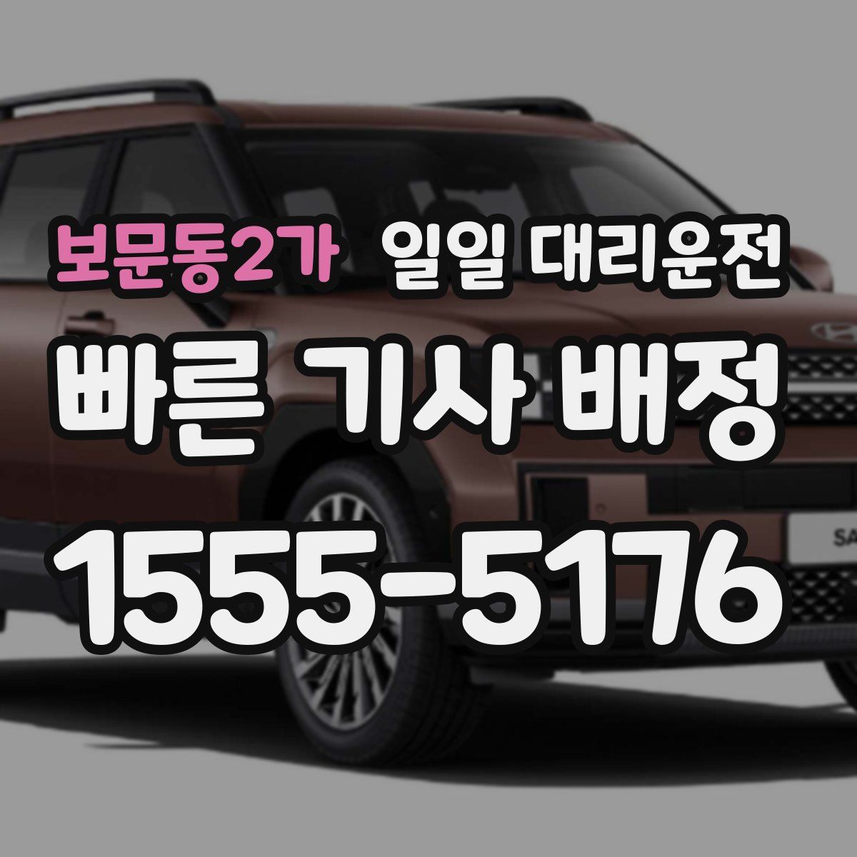 보문동2가 일일 대리운전