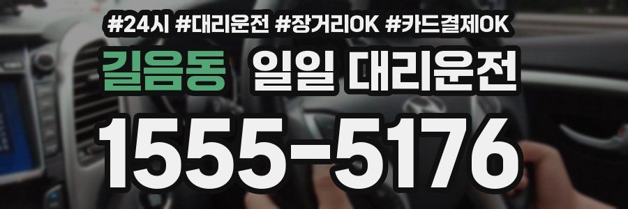 길음동 일일 대리운전