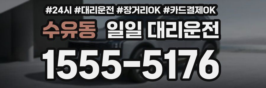 수유동 일일 대리운전