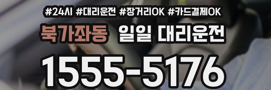 북가좌동 일일 대리운전