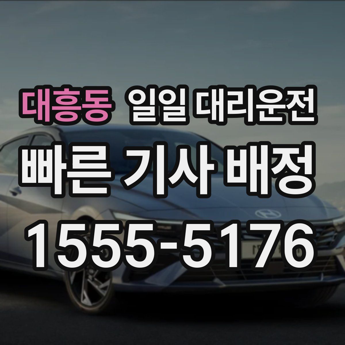 대흥동 일일 대리운전
