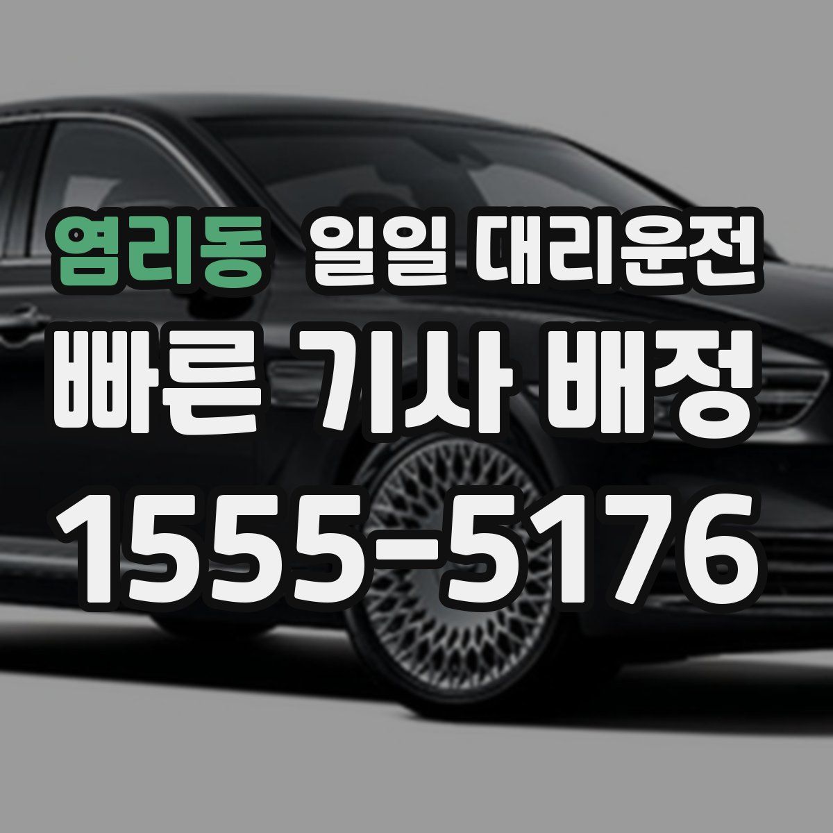 염리동 일일 대리운전