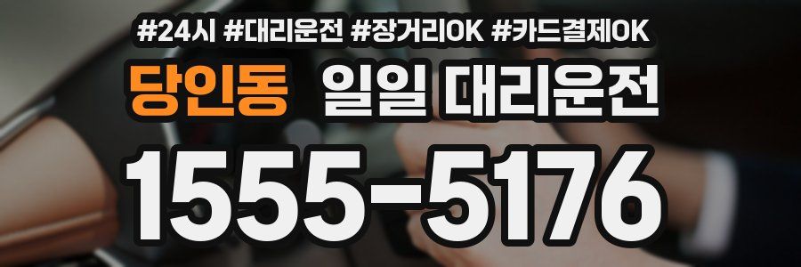 당인동 일일 대리운전