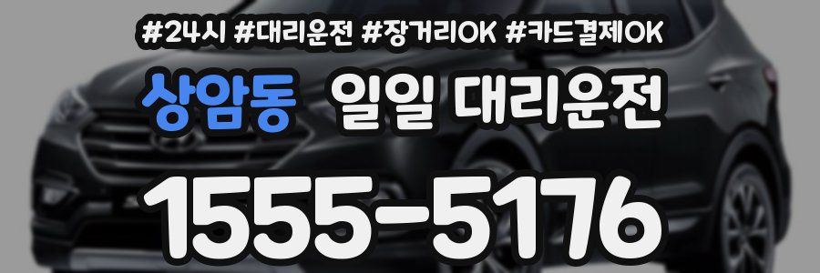 상암동 일일 대리운전