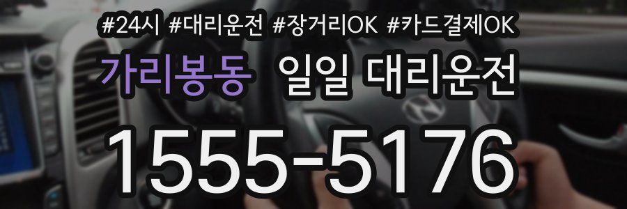 가리봉동 일일 대리운전
