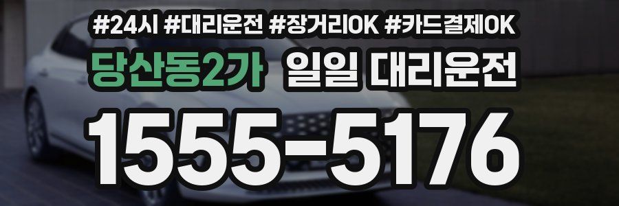 당산동2가 일일 대리운전