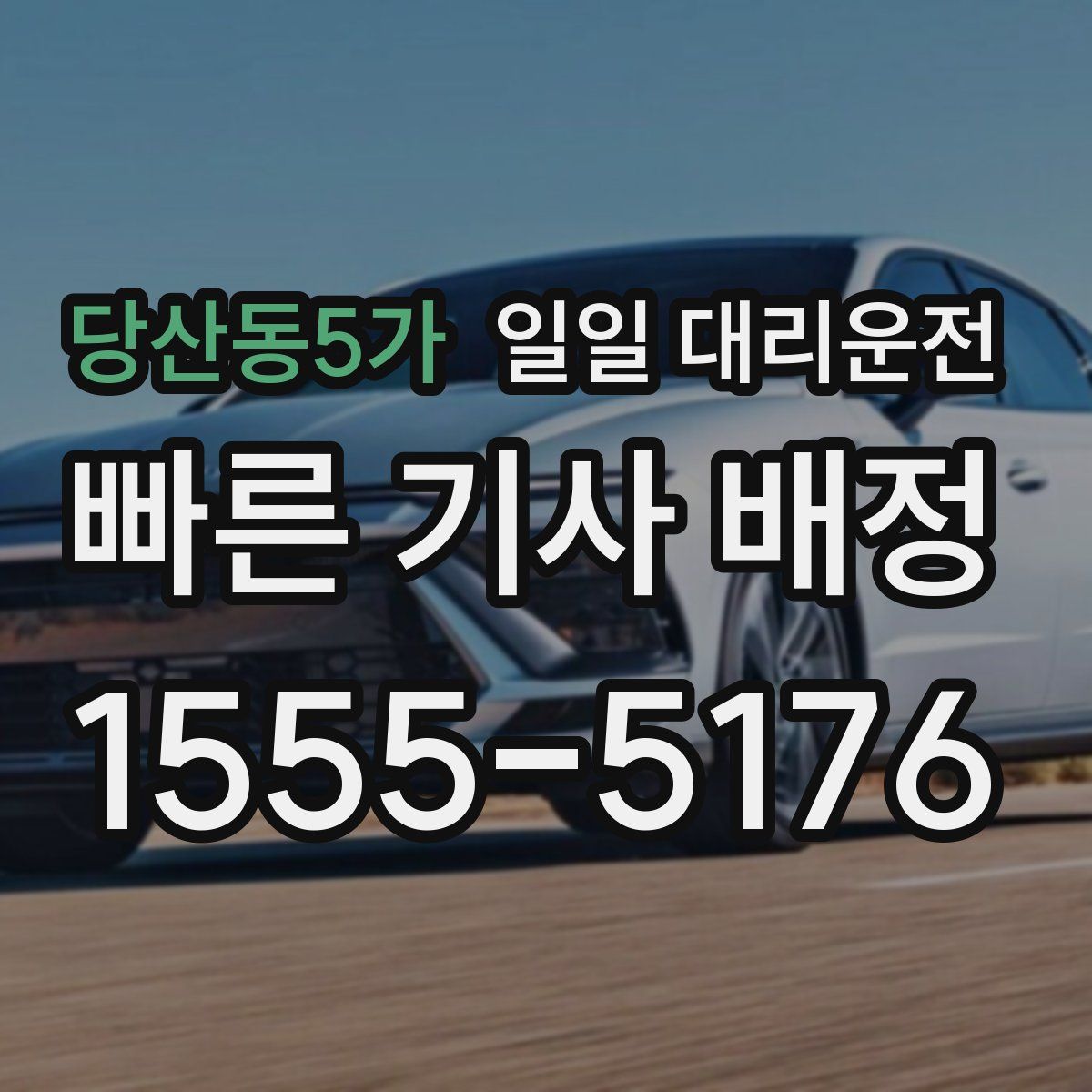 당산동5가 일일 대리운전