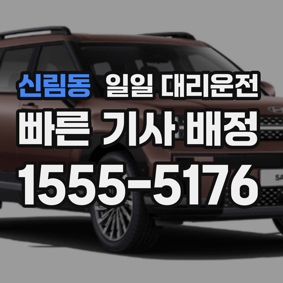 신림동 일일 대리운전