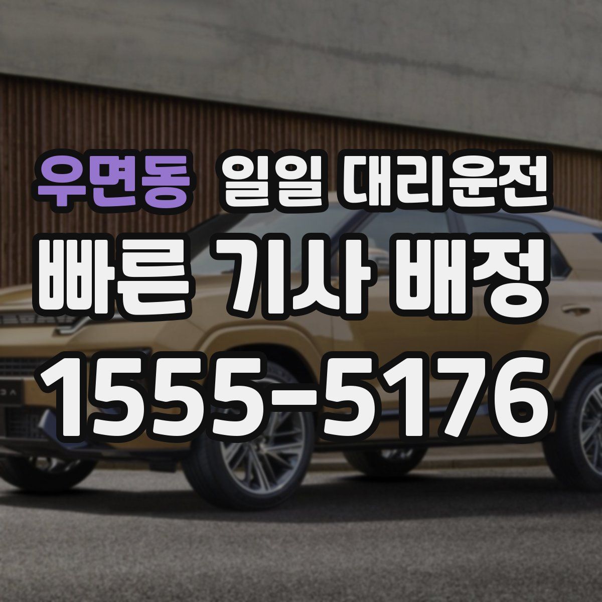 우면동 일일 대리운전