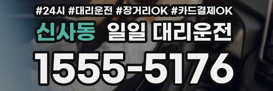 신사동 일일 대리운전