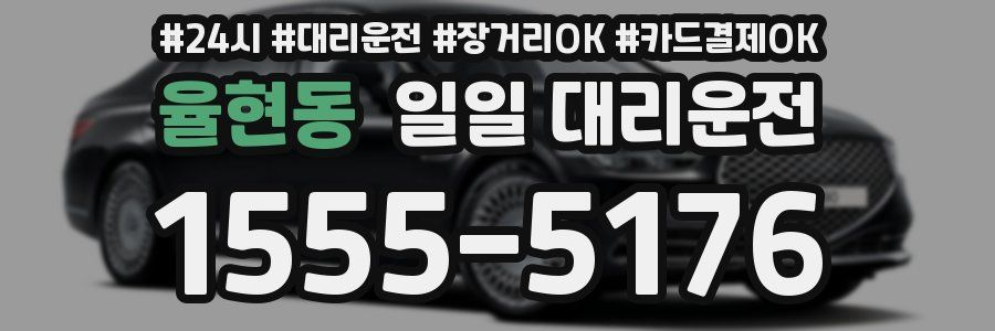 율현동 일일 대리운전