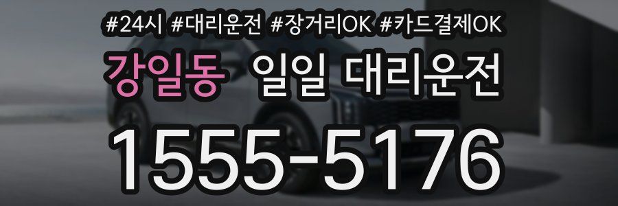 강일동 일일 대리운전