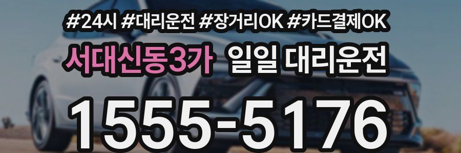 서대신동3가 일일 대리운전