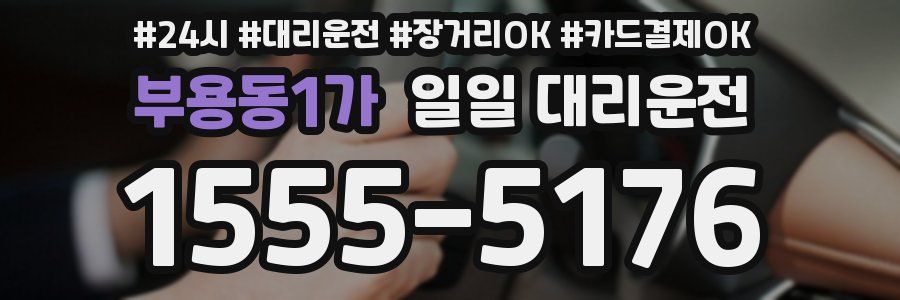 부용동1가 일일 대리운전