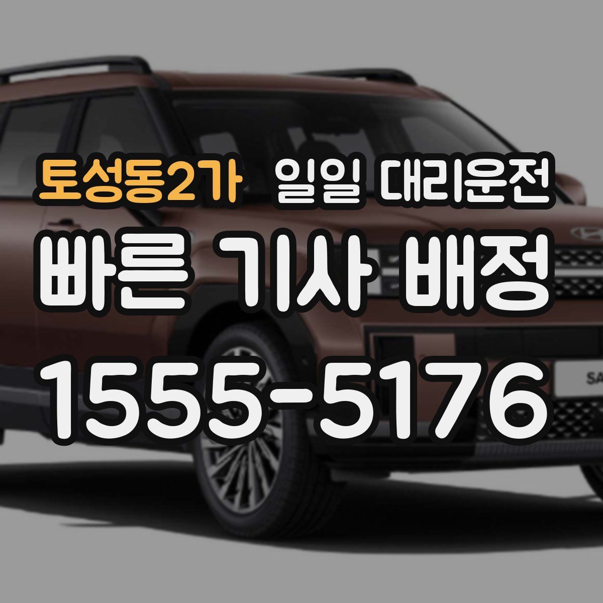 토성동2가 일일 대리운전