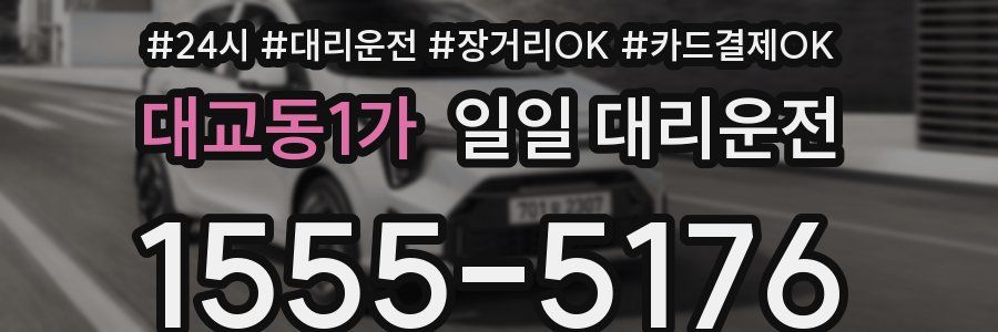 대교동1가 일일 대리운전