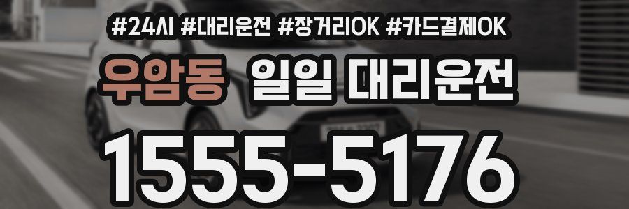 우암동 일일 대리운전