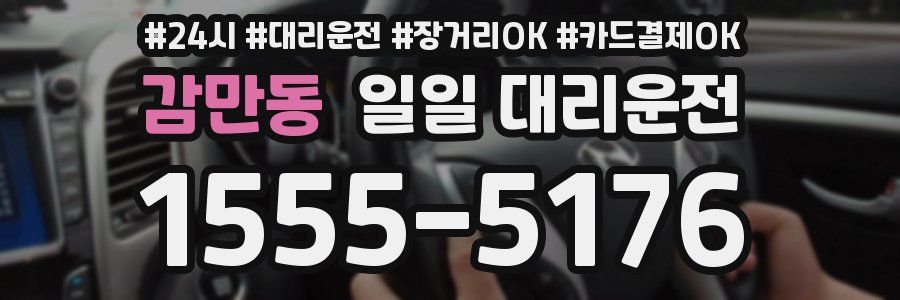 감만동 일일 대리운전
