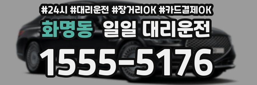 화명동 일일 대리운전