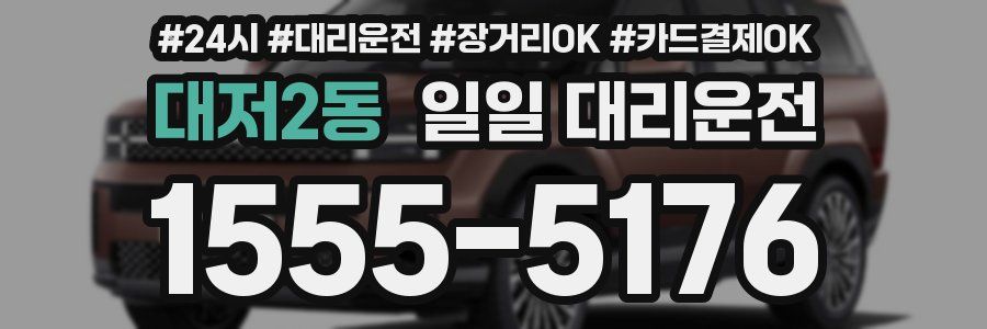 대저2동 일일 대리운전