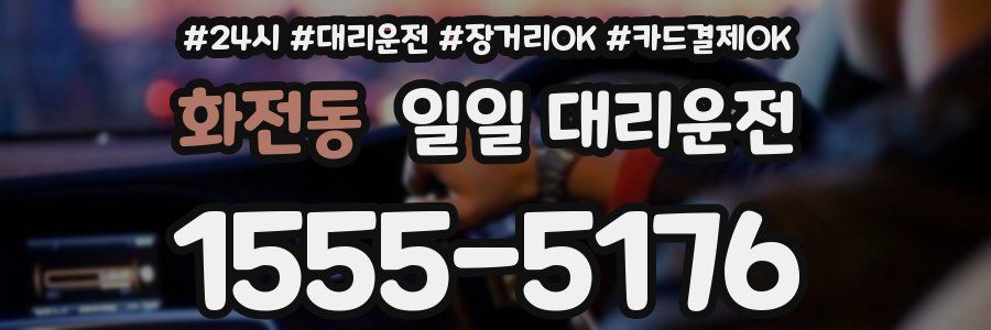 화전동 일일 대리운전