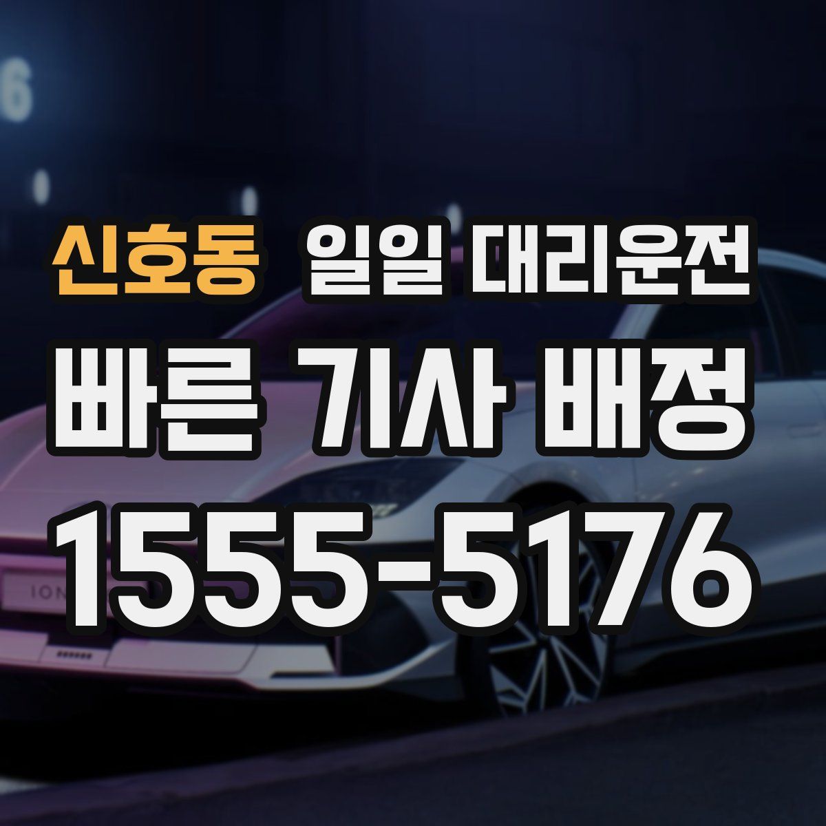 신호동 일일 대리운전