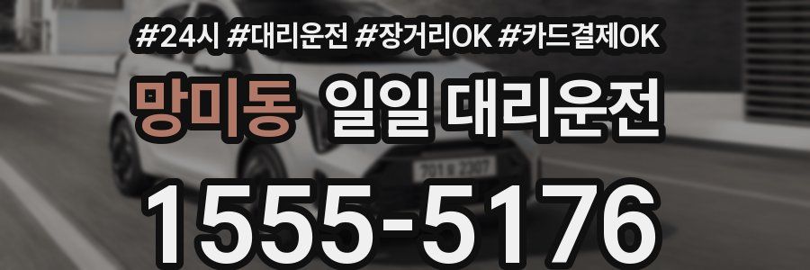 망미동 일일 대리운전